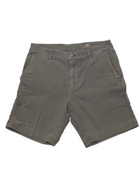 Faherty Men's Gray Flat-Front Stretch Shorts